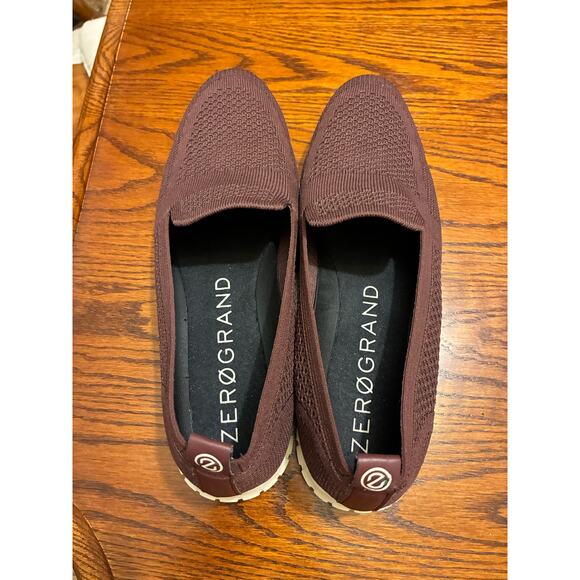 Cole Haan Zerogrand stitchlite slip on loafer in cordovan knit Size 9 - Picture 2 of 7